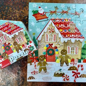 FIRM!  Adorable Gingerbread House Puzzle 45 Pc.